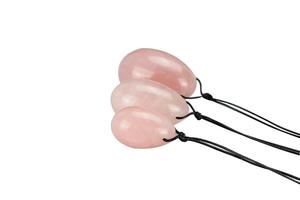 Rose Quartz Jade Yoni Egg Set