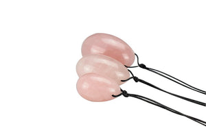Rose Quartz Jade Yoni Egg Set