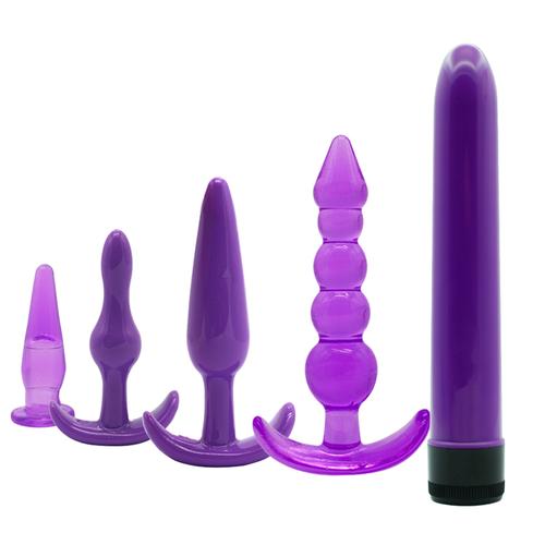 Darshon Combo Set: Vibrator and Butt Plugs