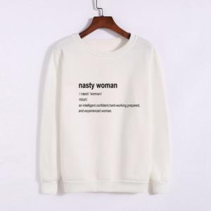 Nasty Woman Crewneck Sweatshirt