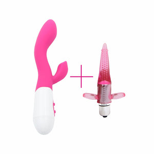 BOGO Free!  2PCS/Set Tongue Brush Vibrator and G-Spot and Clitoral Vibrator