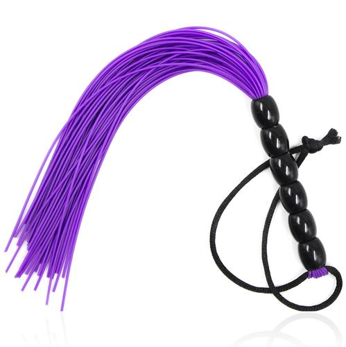 Anastacia Silicone Tassel Spanking Whip